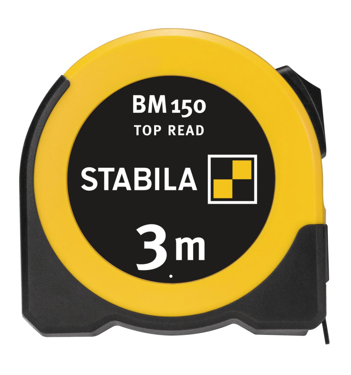 Pocket Tape Measure with TOP READ - STABILA BM 150 - 3m