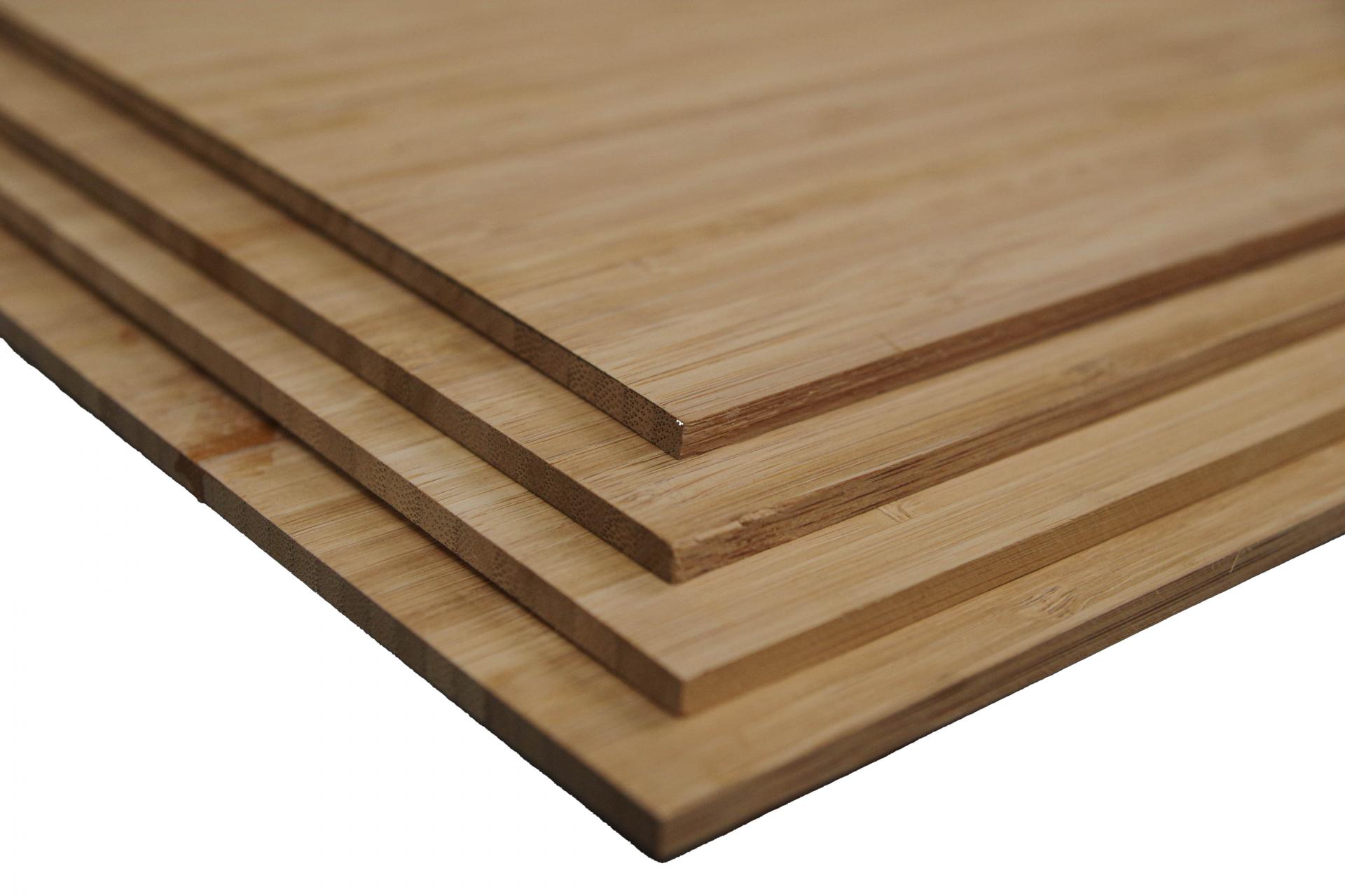 Furnierdeck Bambus gedämpft  Hochkantlamelle, D3-Verleimung ​​​​​​​Fläche: 0,44m²  4Stk: 415mm x 264mm x 5mm