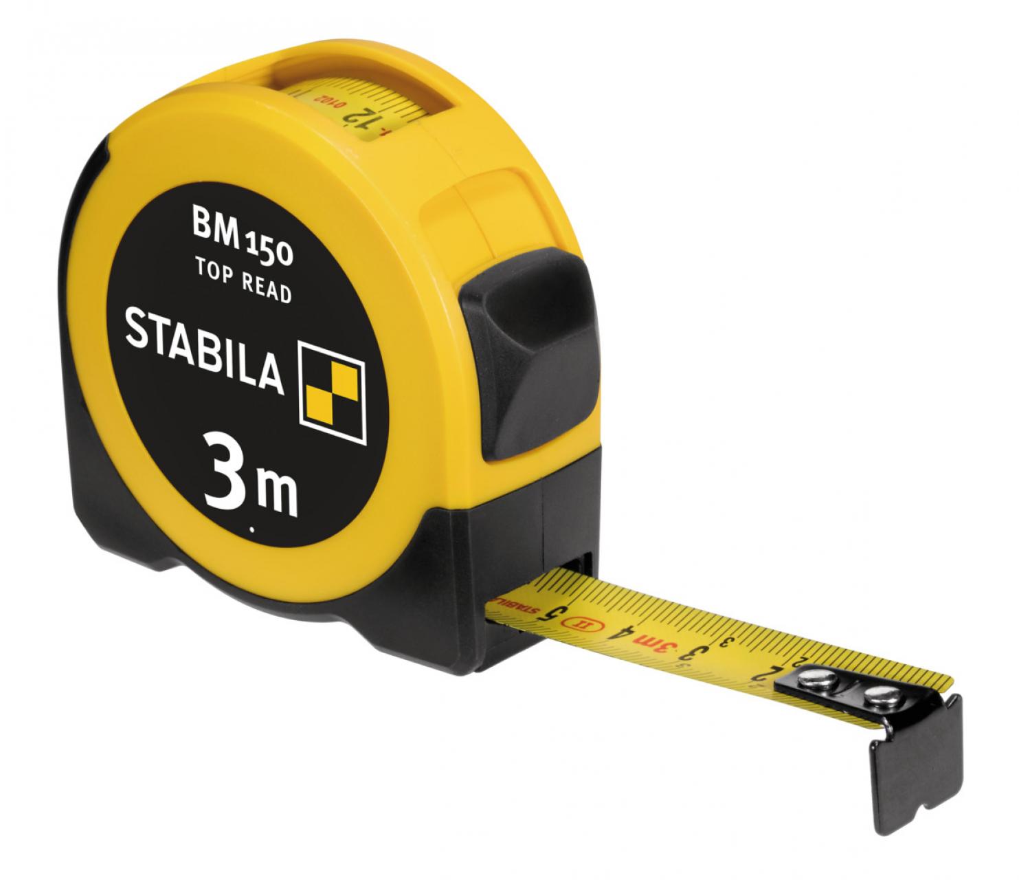 Pocket Tape Measure with TOP READ - STABILA BM 150 - 3m