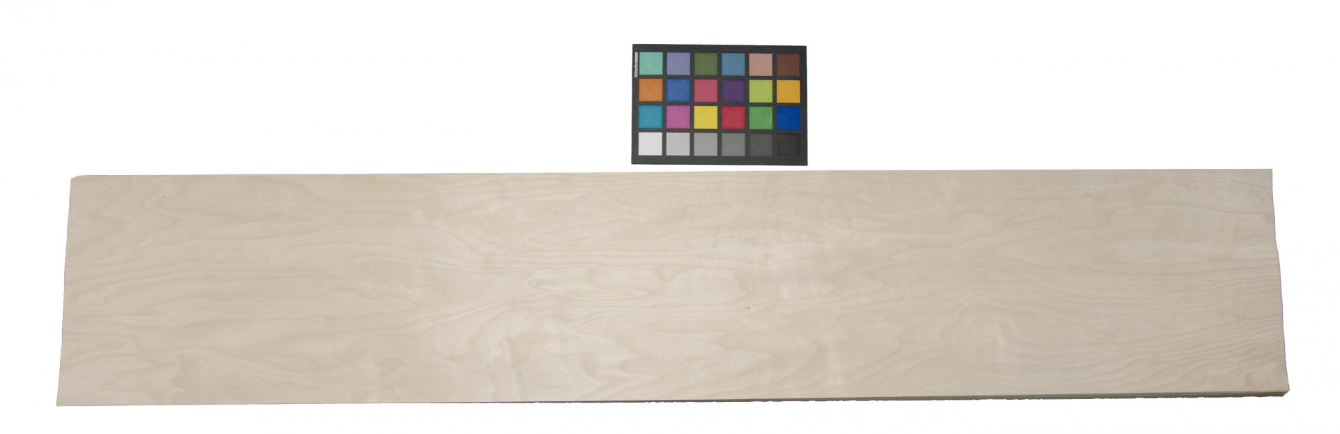 Birch, - veneer (0,6mm) - 5,87m² (18pcs. x 133cm x 24,5cm)