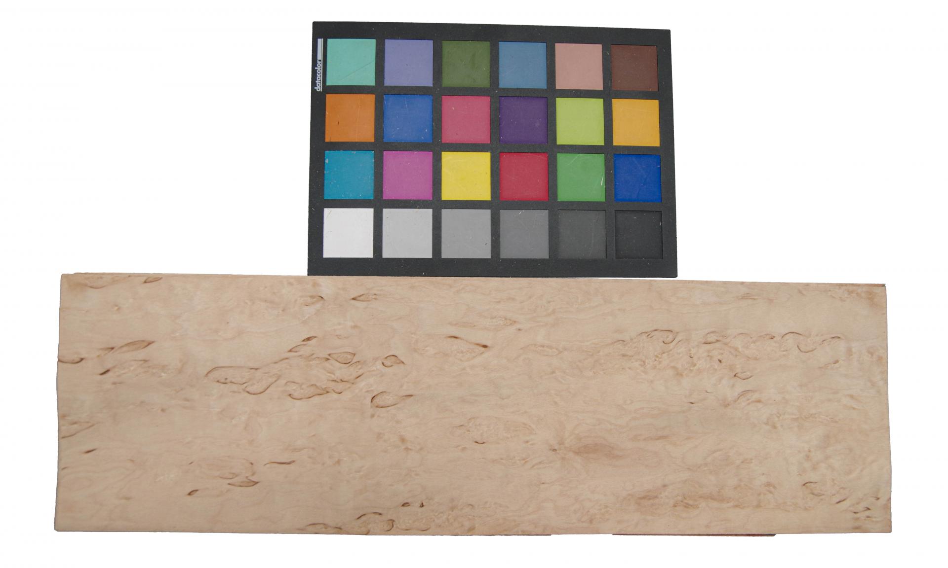 Birke Maser -Furnier (0,6mm) - 0,19m² (4Stk. x 40cm x 12cm)