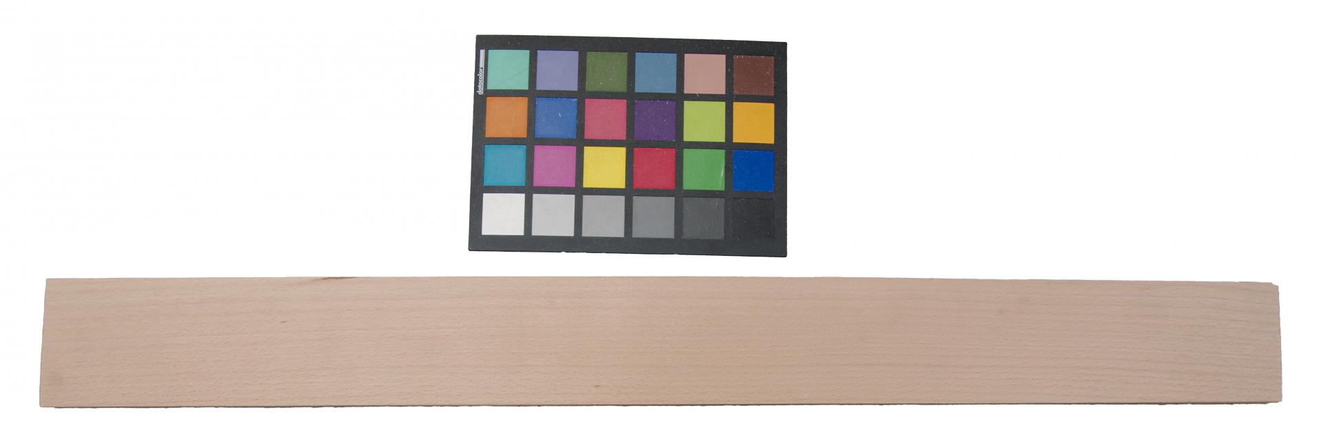 Buche -Furnier (0,6mm) - 1,28m² (24Stk. x 76cm x 7cm)