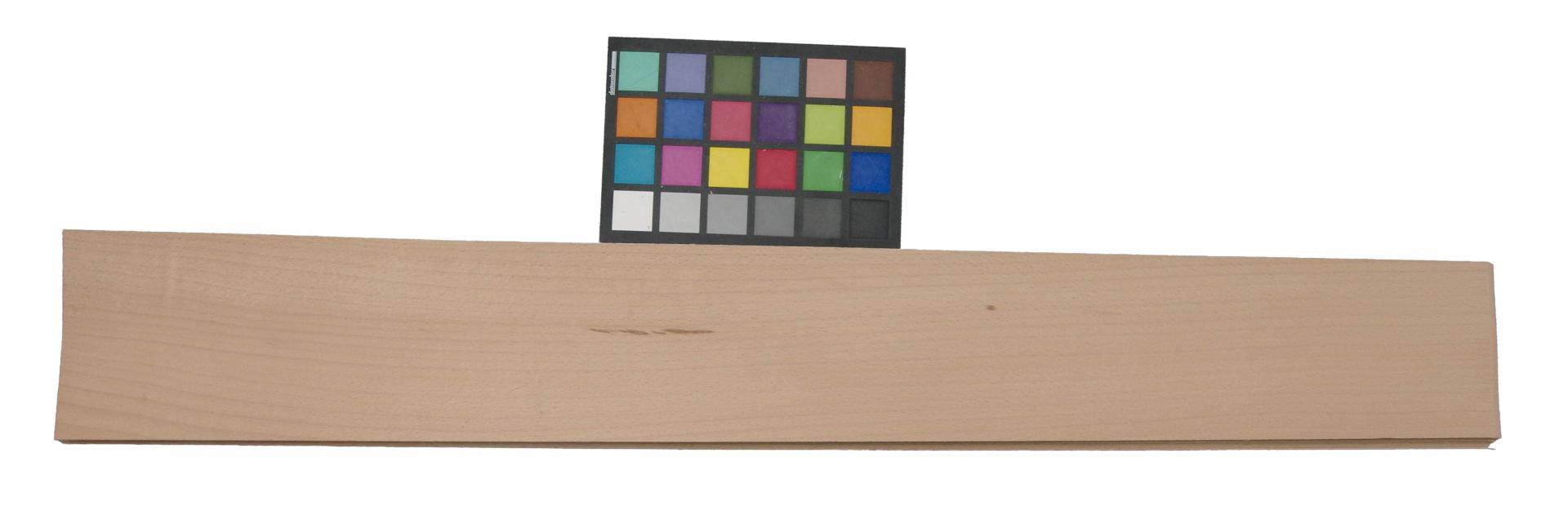 Beech, - veneer (0,6mm) - 1,78m² (18pcs. x 90cm x 11cm)