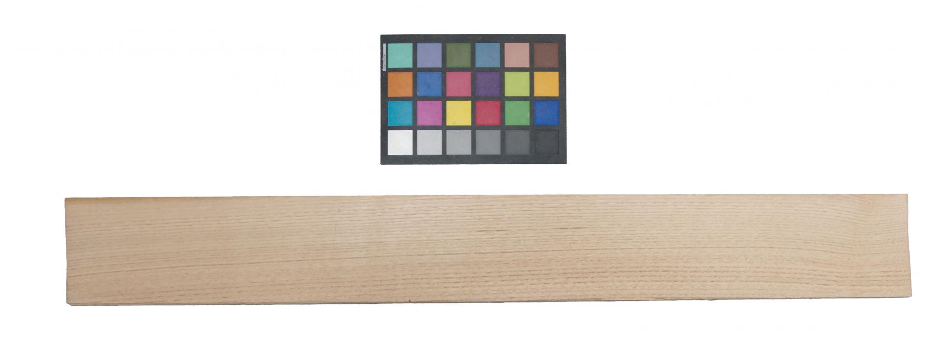 Chestnut, - veneer (0,6mm) - 1,55m² (16pcs. x 88cm x 11cm)