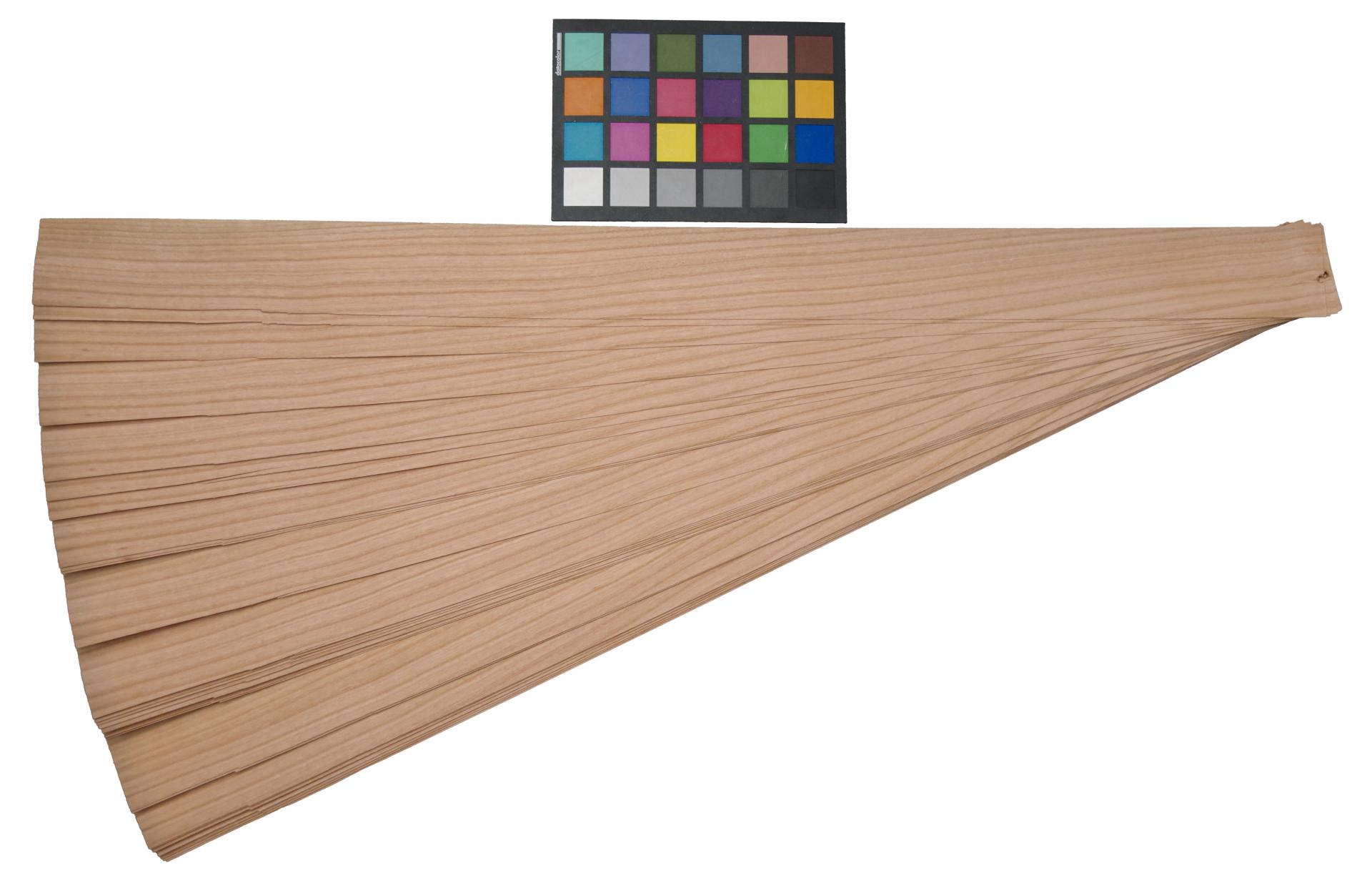 Kirschbaum, europäischer -Furnier (0,6mm) - 1,18m² (24Stk. x 82cm x 6cm)