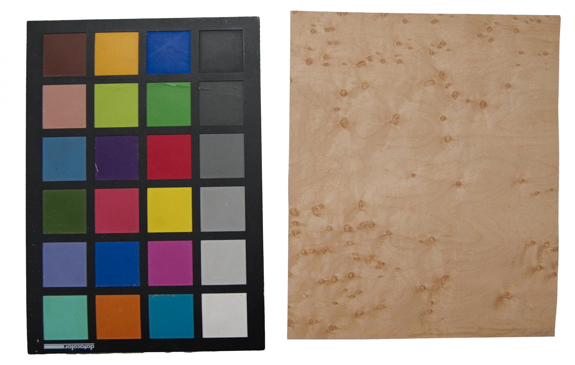 Vogelaugenahorn -Furnier (0,6mm) - 0,39m² (14Stk. x 15cm x 18,5cm)