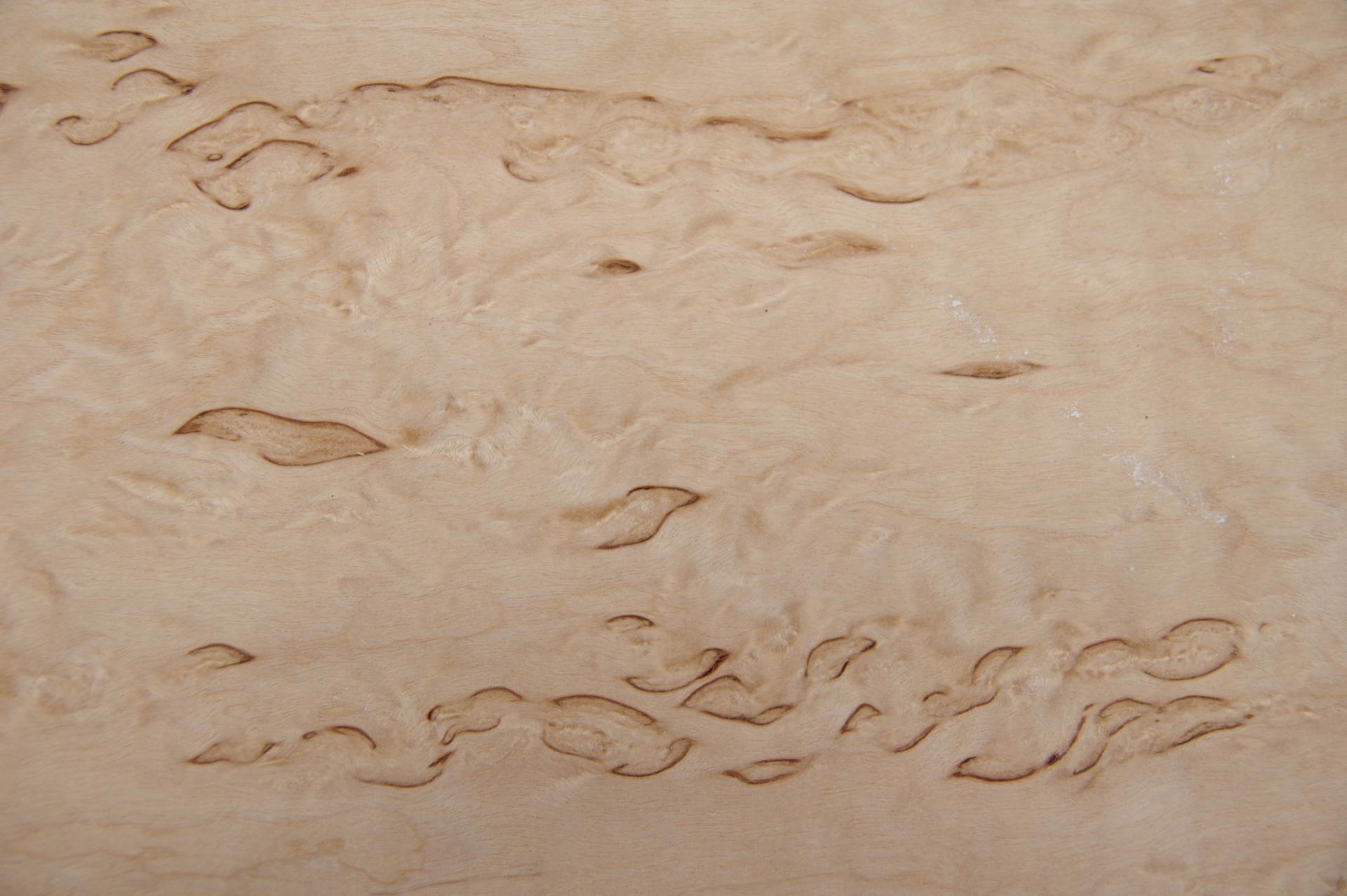 Birke Maser -Furnier (0,6mm) - 1,17m² (10Stk. x 90cm x 13cm)