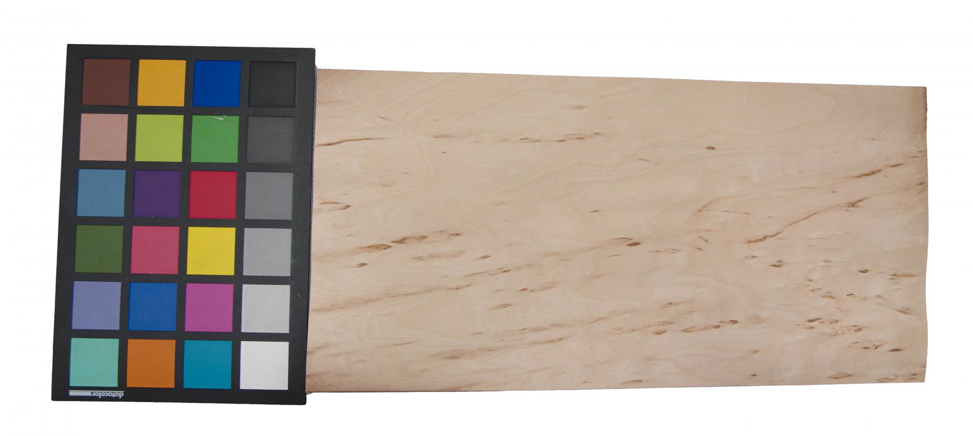 Birke Maser -Furnier (0,6mm) - 0,79m² (14Stk. x 34cm x 16,5cm)
