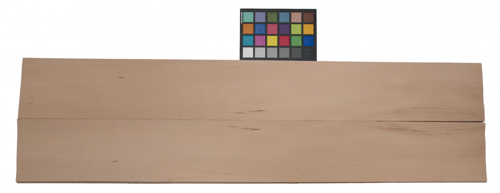 Buche -Furnier (0,6mm) - 3,25m² (20Stk. x 116cm x 14cm)
