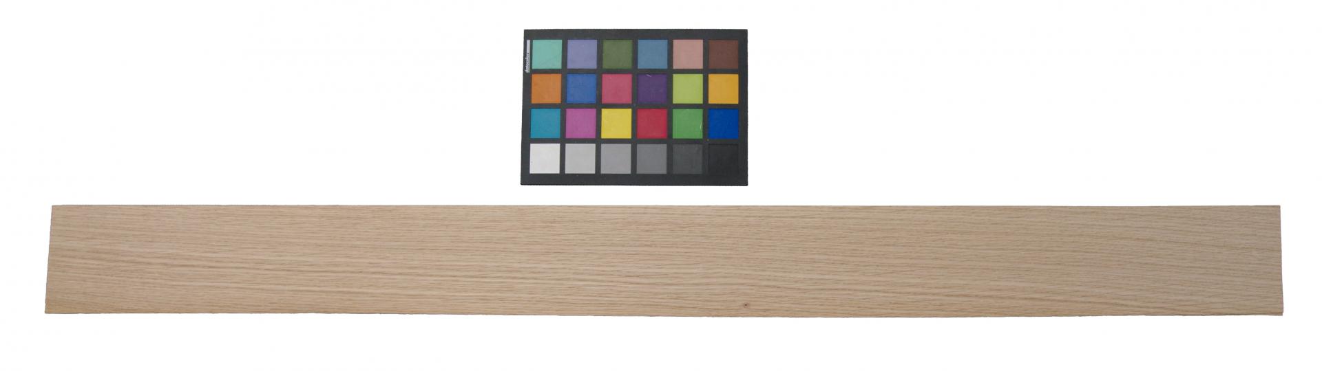 Eiche, europäische -Furnier (0,9mm) - 1,35m² (14Stk. x 107cm x 9cm)