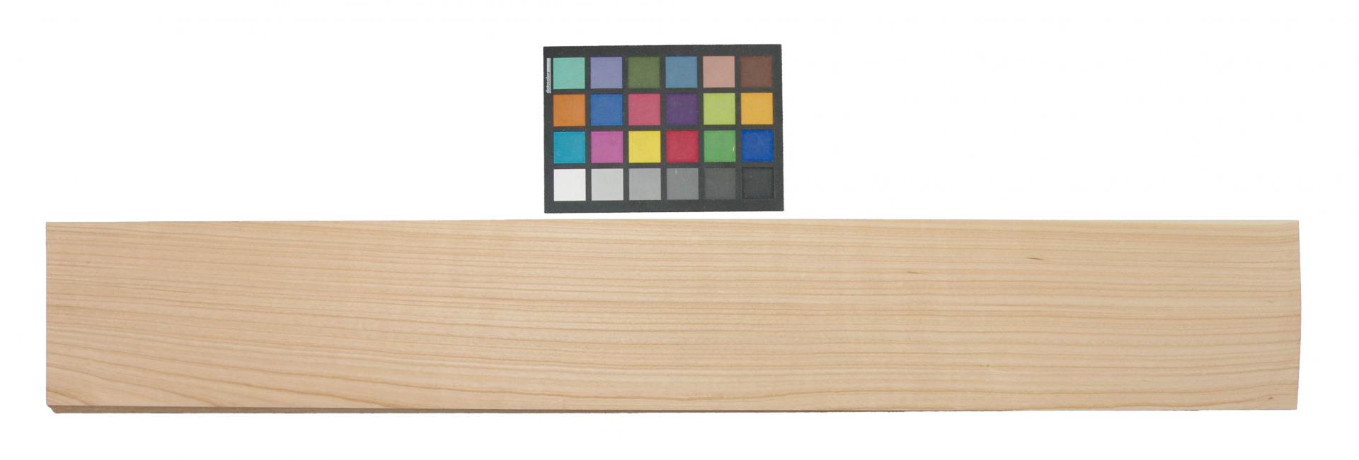 European Cherry, - veneer (0,9mm) - 2,47m² (16pcs. x 103cm x 15cm)