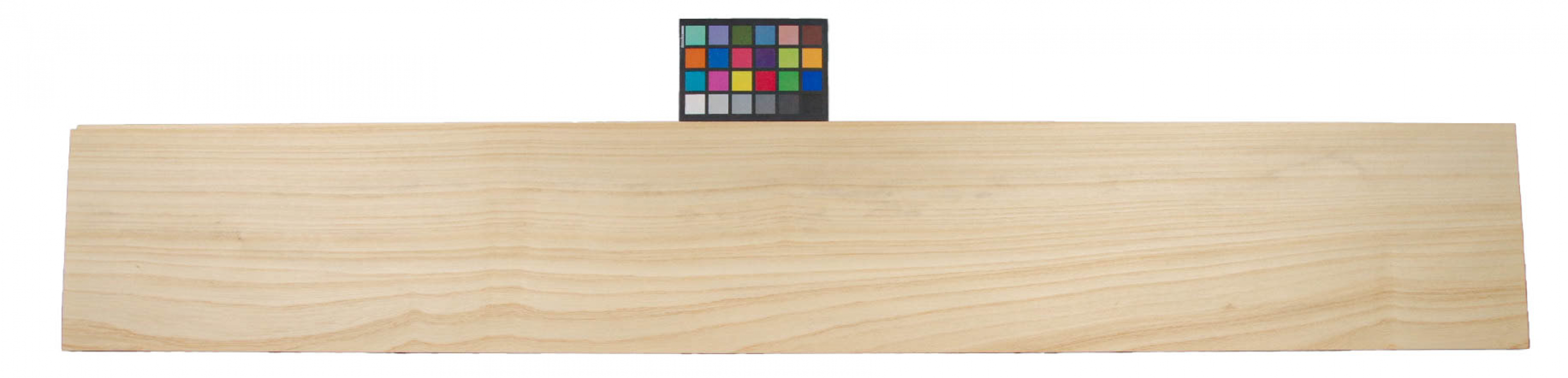 Koto, veneer with Colour reference card