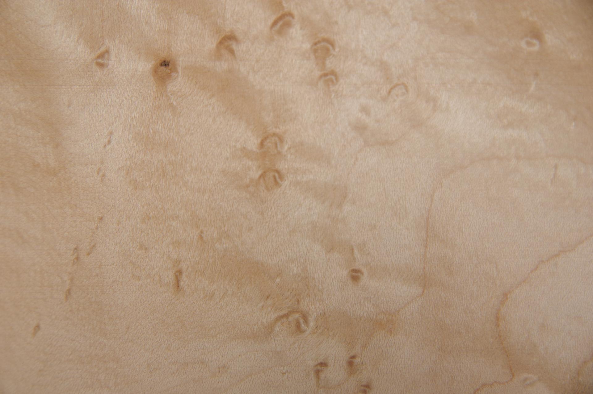 Vogelaugenahorn -Furnier (0,6mm) - 0,25m² (13Stk. x 9cm x 21cm)