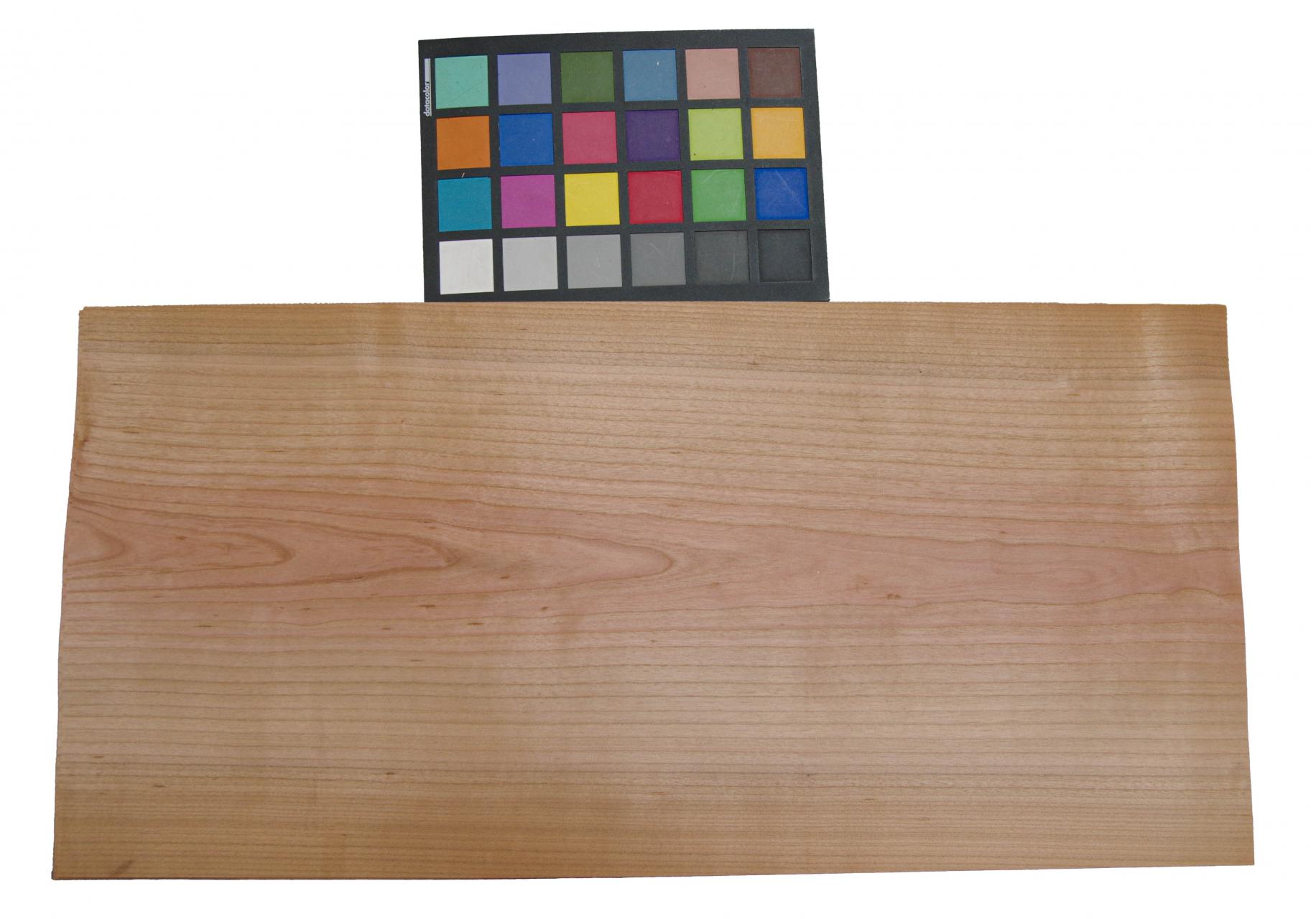 European Cherry, - veneer (0,6mm) - 3,65m² (26pcs. x 54cm x 26cm)