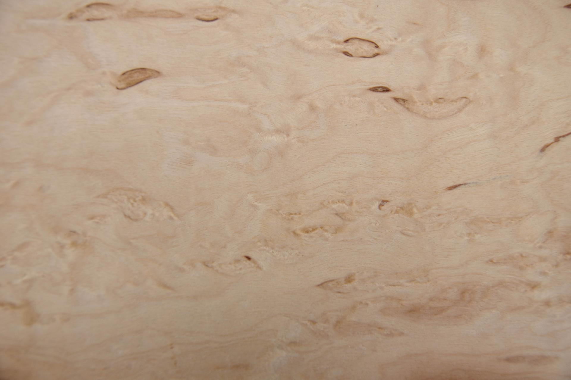 Birke Maser -Furnier (0,6mm) - 0,09m² (5Stk. x 16cm x 11cm)