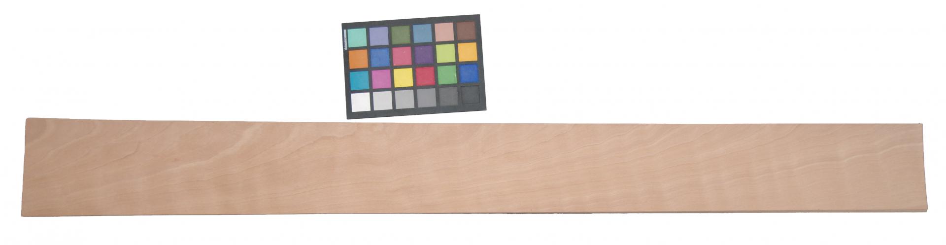 Buche -Furnier (0,6mm) - 3,27m² (22Stk. x 124cm x 12cm)