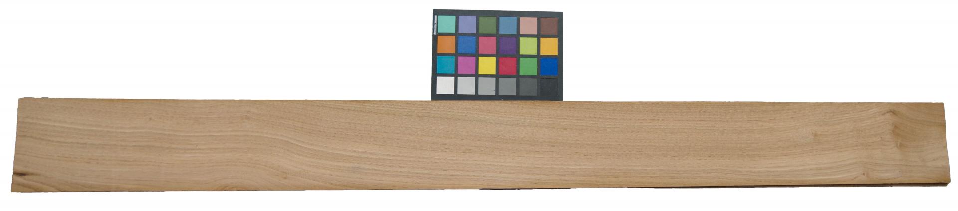 Chestnut, - veneer (0,6mm) - 1,97m² (12pcs. x 137cm x 12cm)