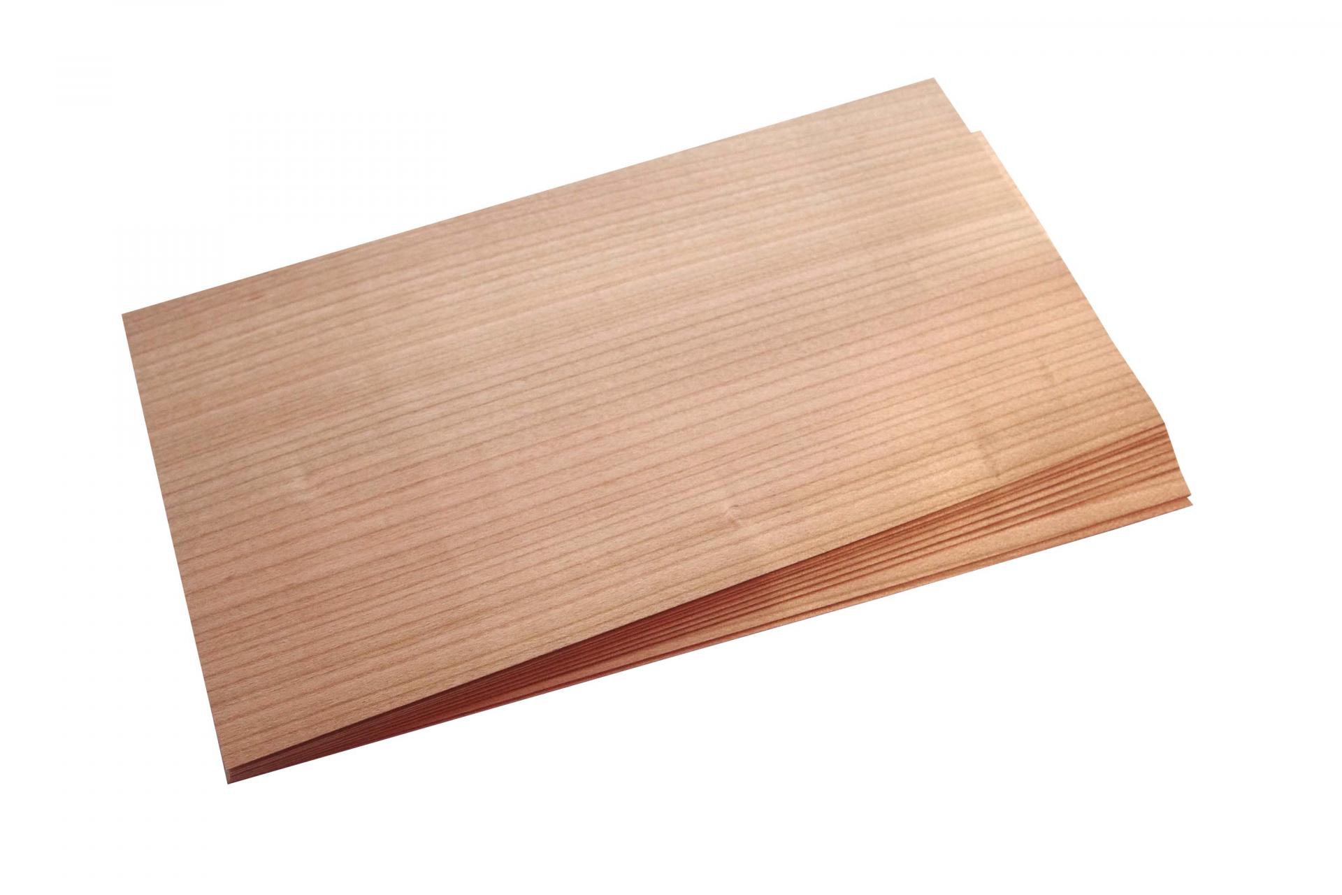 Kirschbaum Grill-Räucherfurnier 12 Blatt, 29 x 15