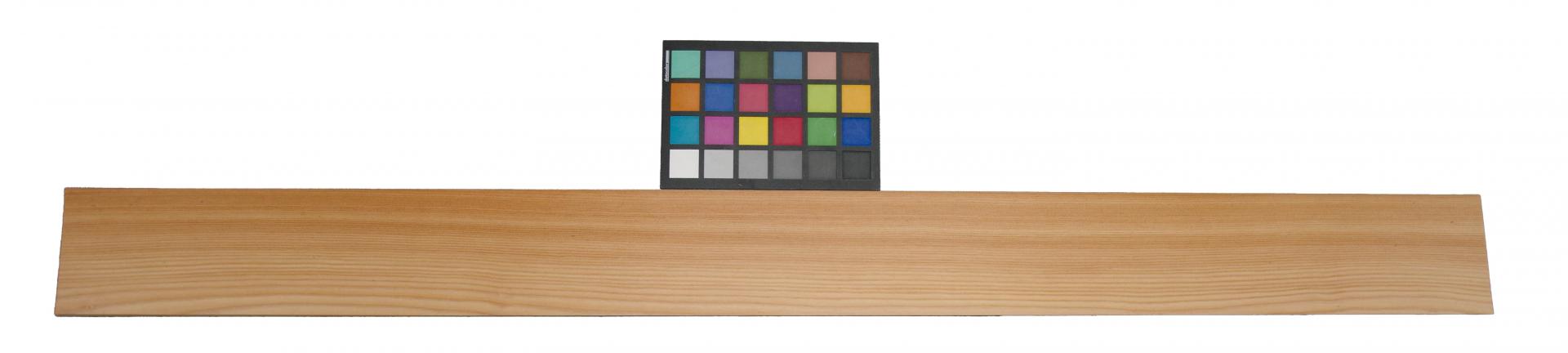 Larch, - veneer (1mm) - 2,75m² (22pcs. x 125cm x 10cm)