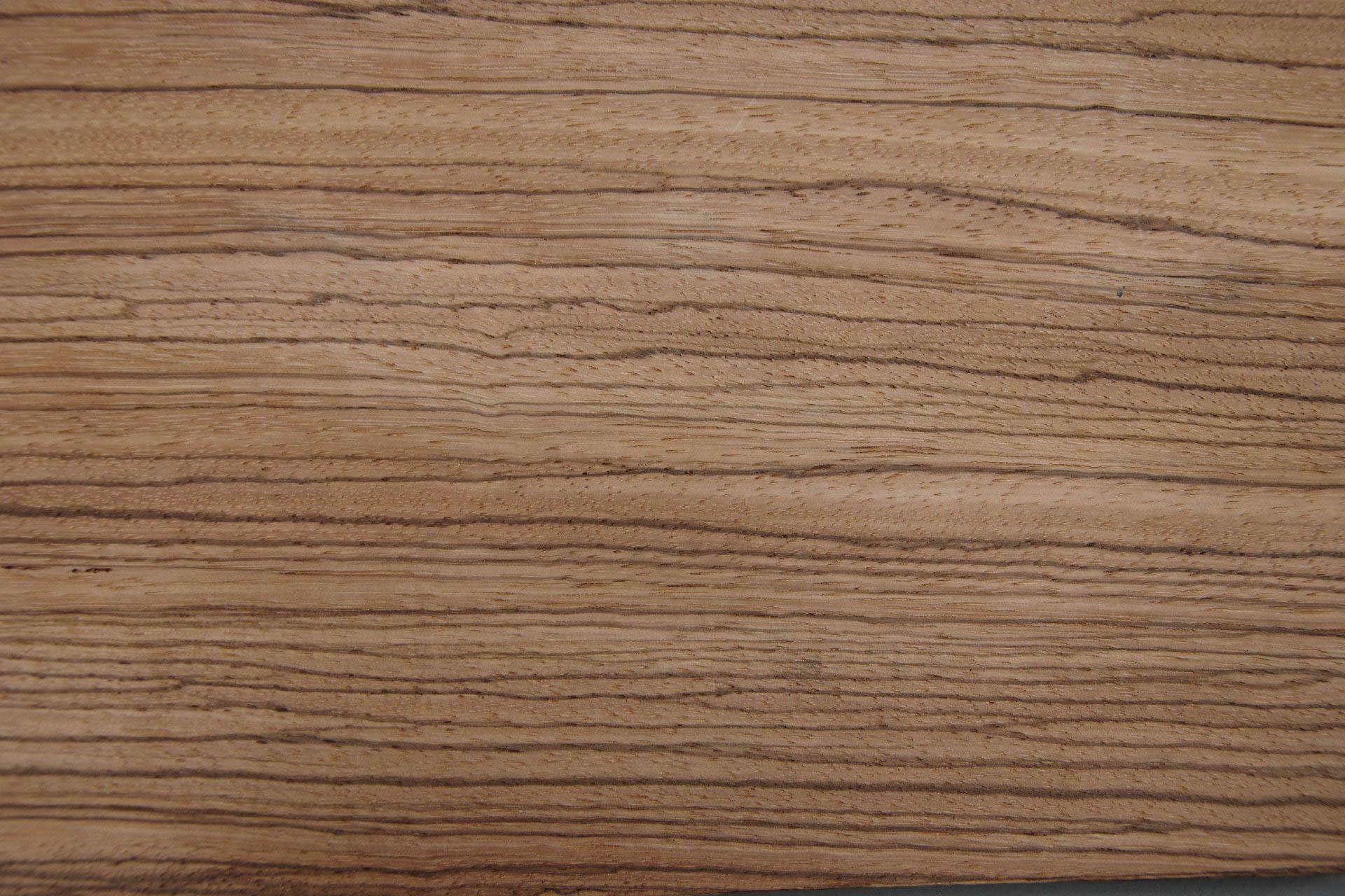 Zebrano -Furnier (0,6mm) - 0,73m² (22Stk. x 22cm x 15cm)