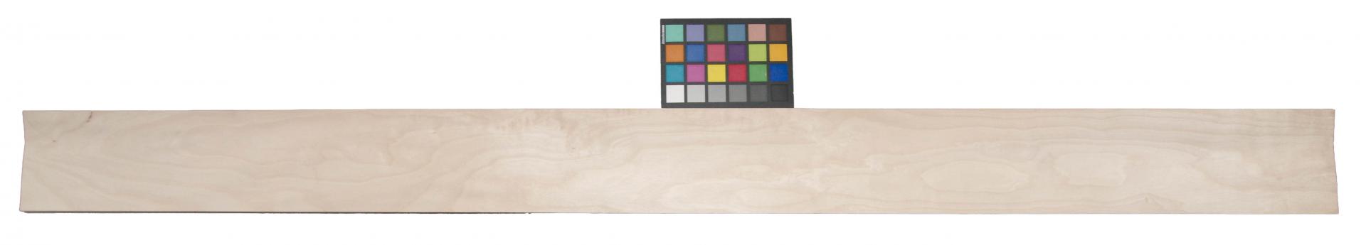 Birch, - veneer (0,6mm) - 4,81m² (17pcs. x 195cm x 14,5cm)