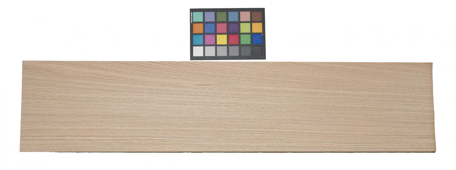 Eiche, europäische -Furnier (0,9mm) - 3,83m² (16Stk. x 104cm x 23cm)