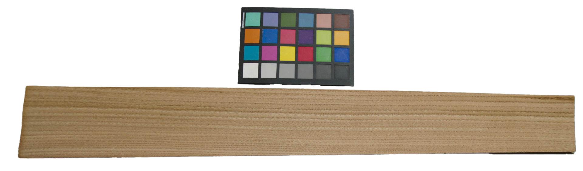 Chestnut, - veneer (0,6mm) - 1,66m² (18pcs. x 92cm x 10cm)