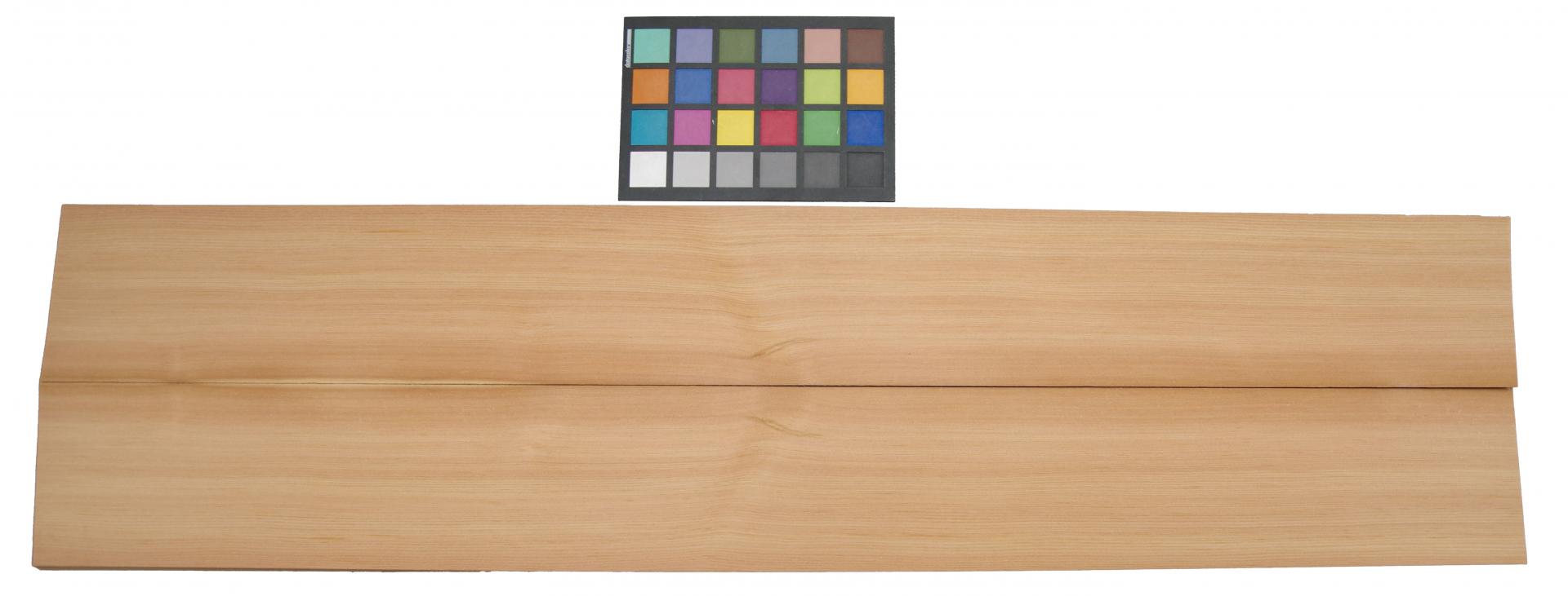 Lärche -Furnier (0,8mm) - 1,87m² (15Stk. x 104cm x 12cm)