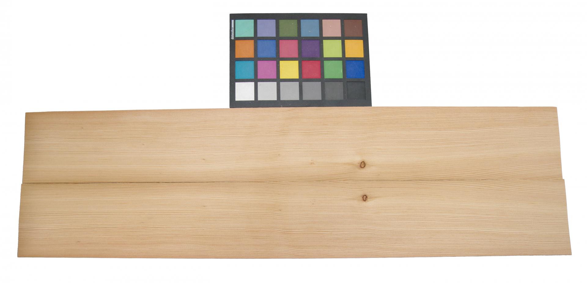 Lärche -Furnier (0,8mm) - 1,66m² (24Stk. x 73cm x 9,5cm)