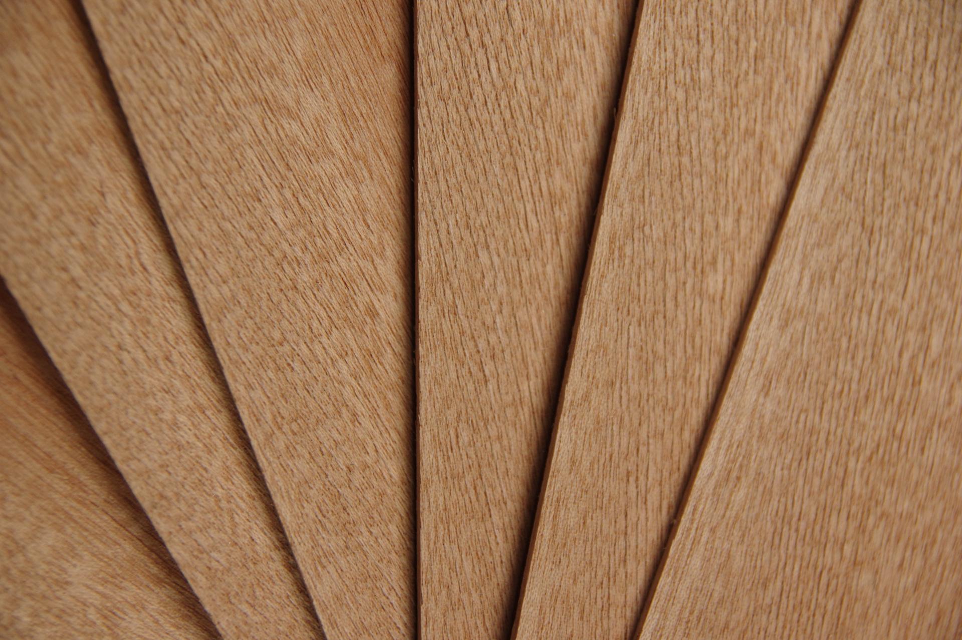 Mahagoni (Sapeli) -Furnier (2,4mm) - 0,06m² (6Stk. x 16cm x 6cm)
