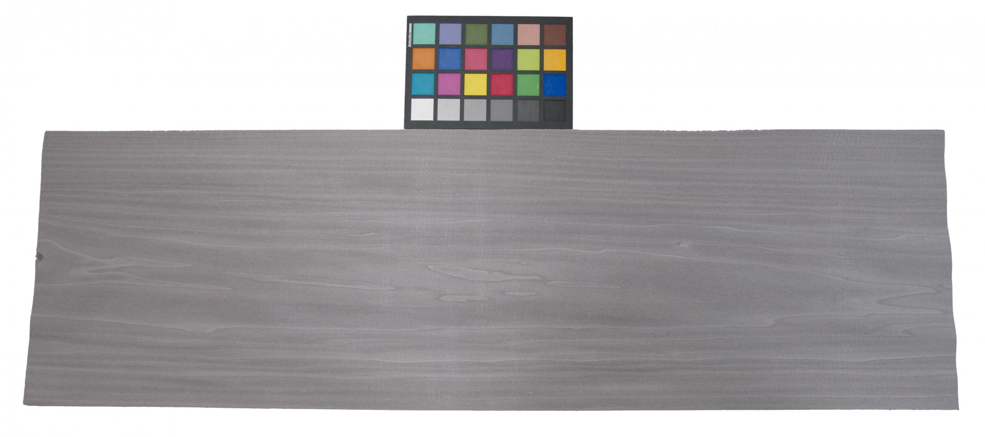 Tulipier, silber grau gefärbtes -Furnier (0,6mm) - 0,34m² (1Stk. x 105cm x 32cm)