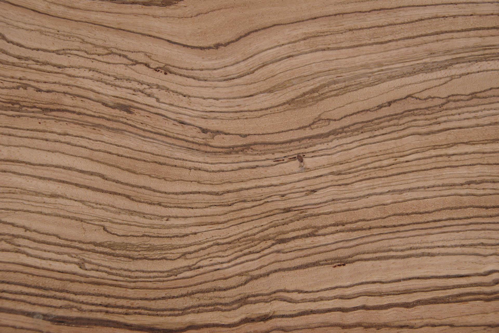 Zebrano -Furnier (0,6mm) - 1,6m² (20Stk. x 50cm x 16cm)