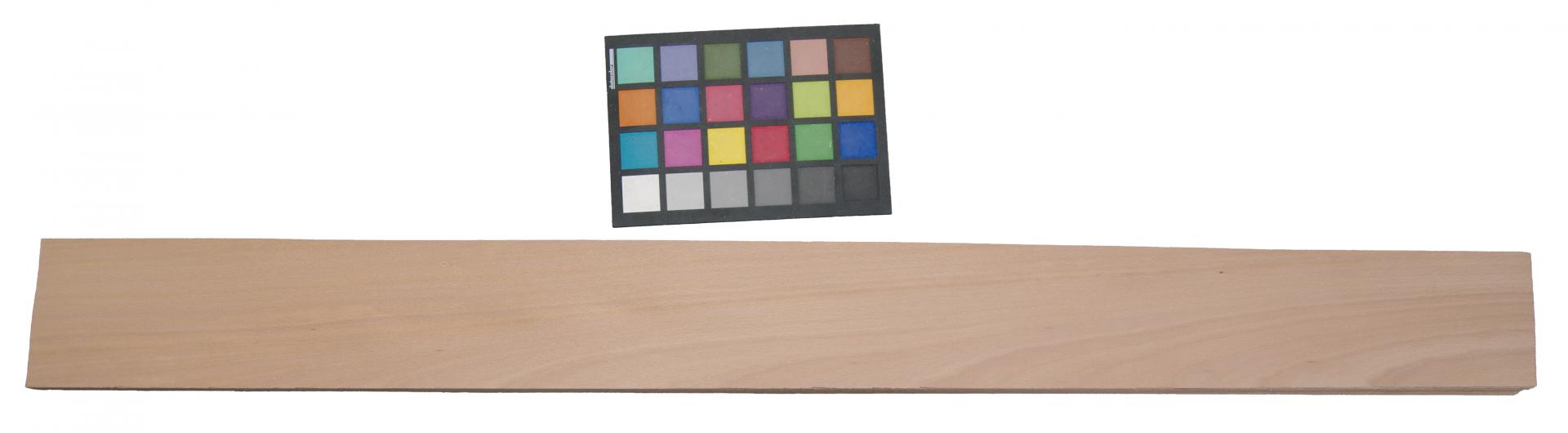 Buche -Furnier (0,6mm) - 2,39m² (24Stk. x 105cm x 9,5cm)