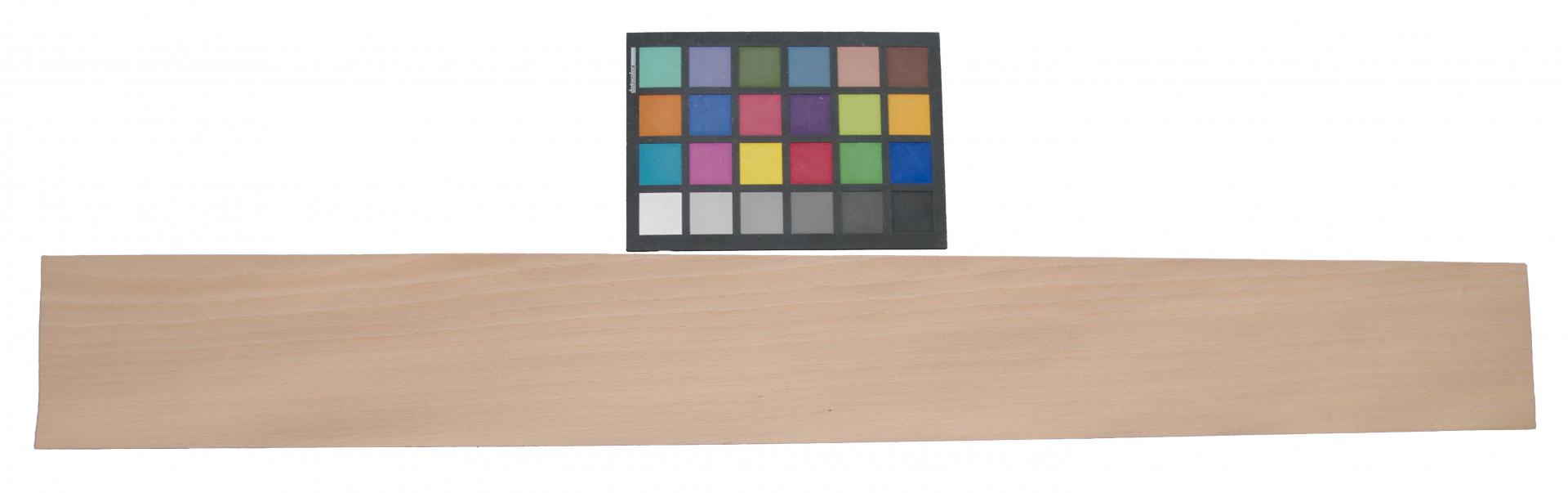 Beech, - veneer (0,6mm) - 2m² (22pcs. x 91cm x 10cm)