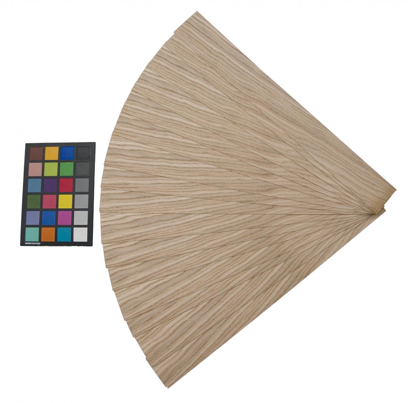 Eiche, europäische -Furnier (0,9mm) - 0,44m² (16Stk. x 50cm x 5,5cm)