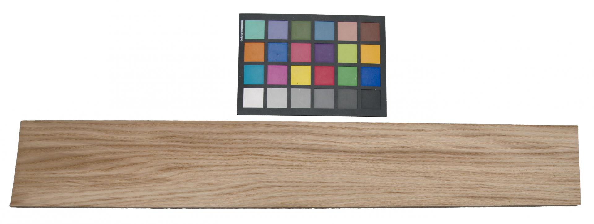 European Oak, - veneer (1,4mm) - 0,84m² (11pcs. x 73cm x 10,5cm)