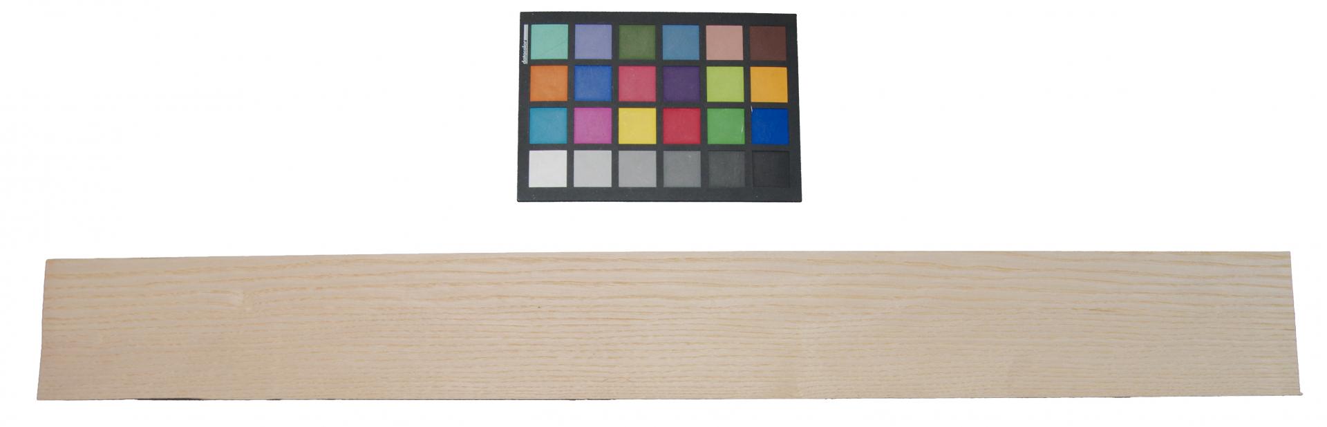 White Ash, - veneer (1,4mm) - 0,92m² (12pcs. x 85cm x 9cm)