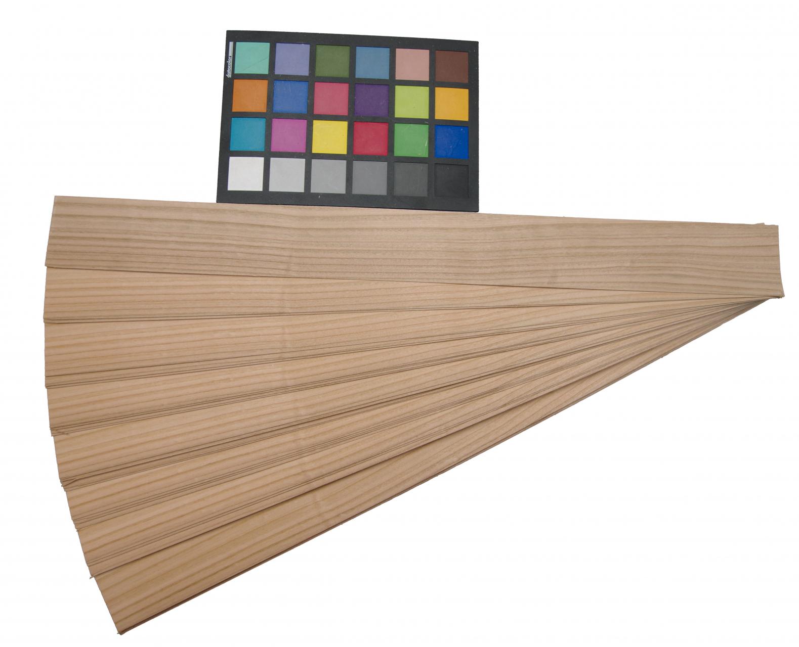 Kirschbaum, europäischer -Furnier (0,6mm) - 0,83m² (28Stk. x 54cm x 5,5cm)