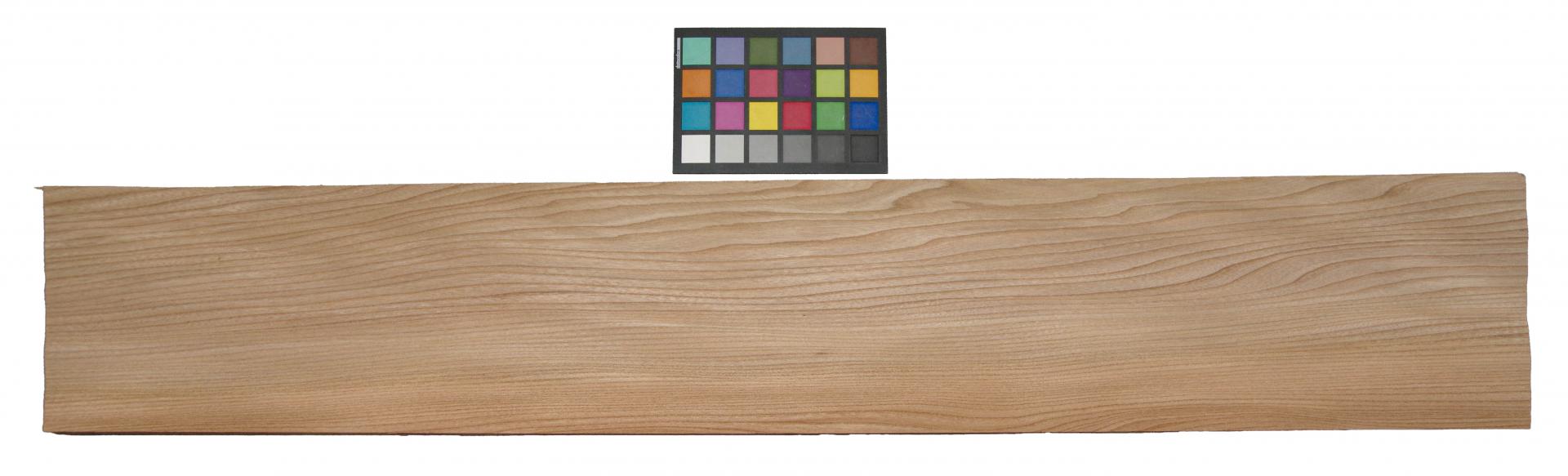 Elm, - veneer (0,6mm) - 4,91m² (18pcs. x 130cm x 21cm)