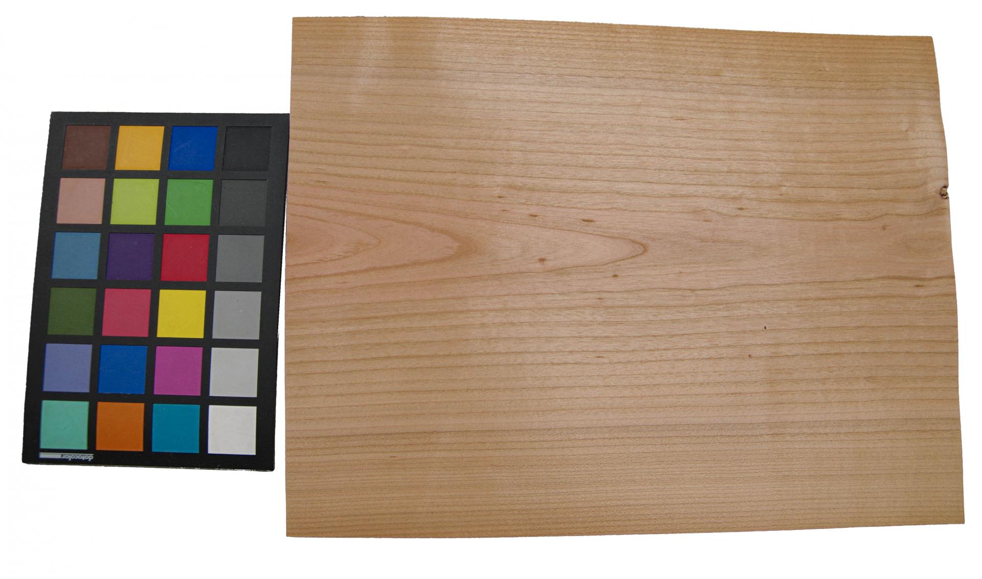 European Cherry, - veneer (0,6mm) - 2,84m² (30pcs. x 35cm x 27cm)
