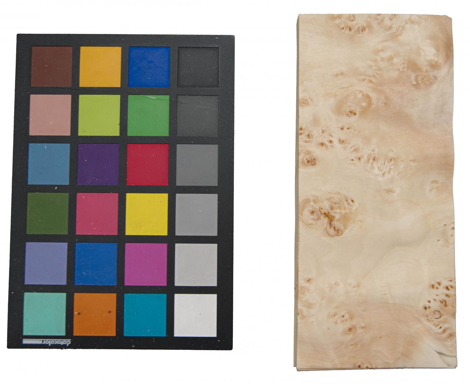 Mapa Burl, - veneer (0,6mm) - 0,43m² (23pcs. x 9cm x 21cm)