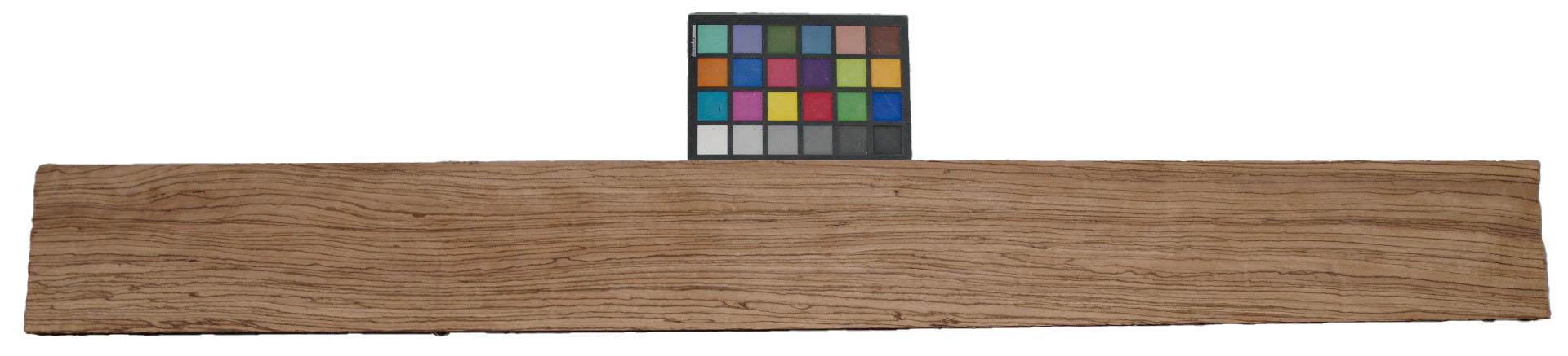 Zebrawood, - veneer (0,6mm) - 4,47m² (23pcs. x 134cm x 14,5cm)