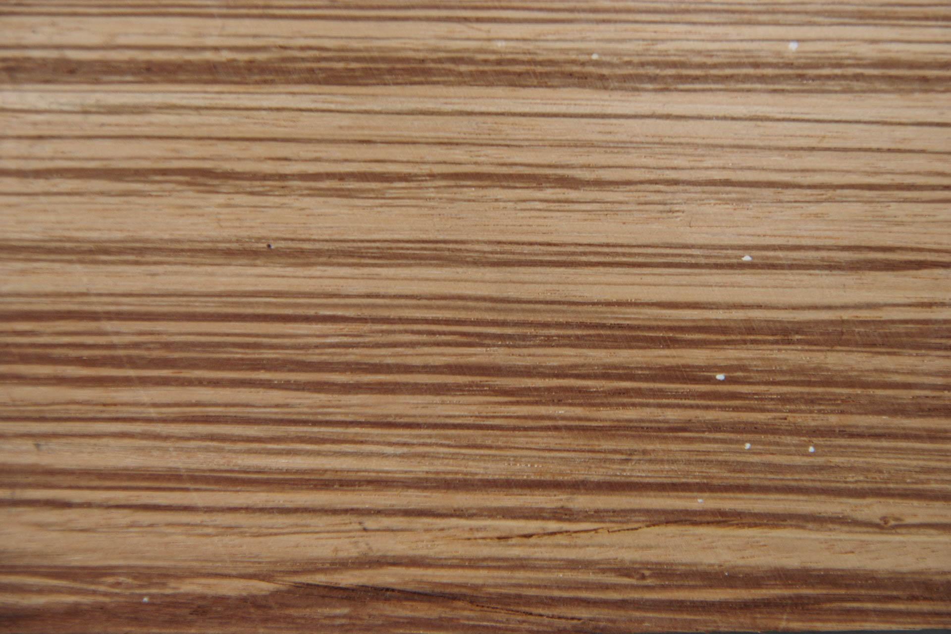 Zebrano- Schnittholz- (0,00057m³, 1Stk. x 18cm x 9cm x 3,5cm)