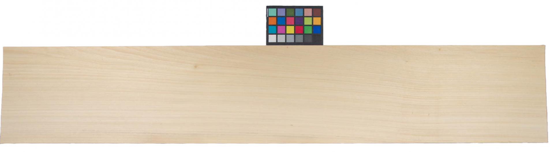 Koto, veneer with Colour reference card