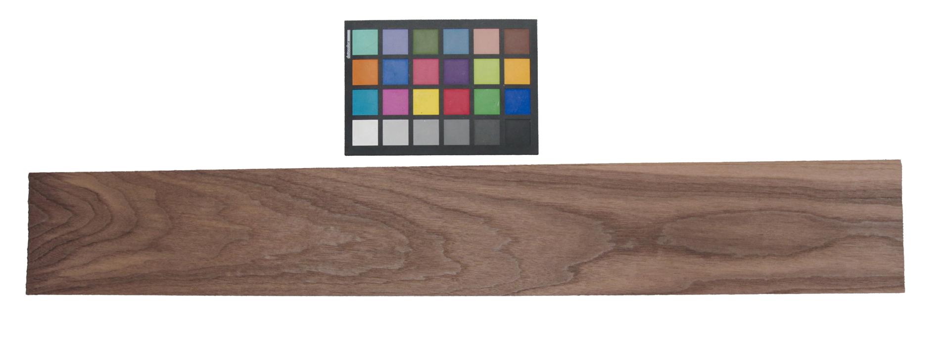 Nussbaum, amerikanischer -Furnier (2,4mm) - 0,46m² (4Stk. x 89cm x 13cm)