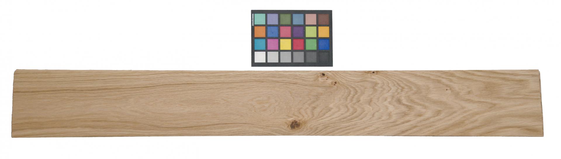 Eiche (Asteiche Balkeneiche) -Furnier (0,9mm) - 1,86m² (10Stk. x 124cm x 15cm)