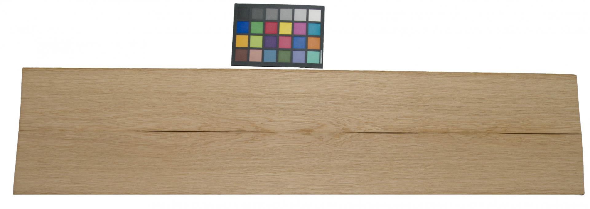 European Oak, - veneer (0,6mm) - 3,3m² (22pcs. x 120cm x 12,5cm)