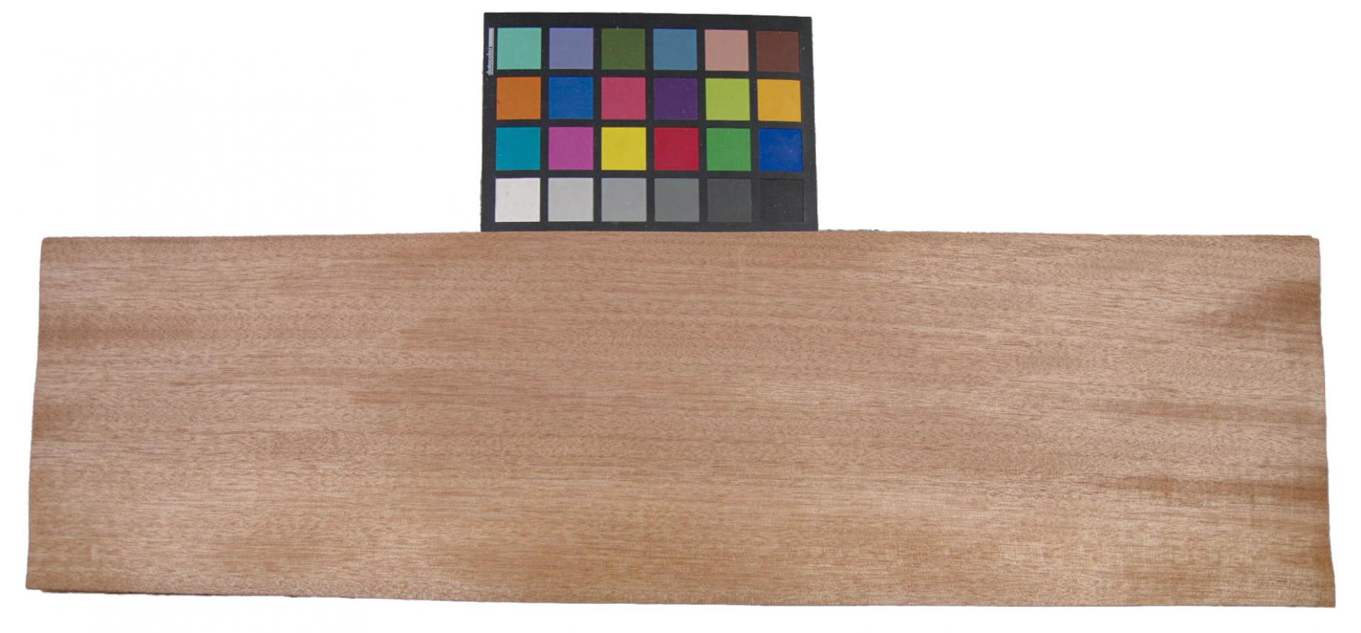 Gabon mahogany, okoumé, - veneer (0,6mm) - 4,02m² (29pcs. x 73cm x 19cm)