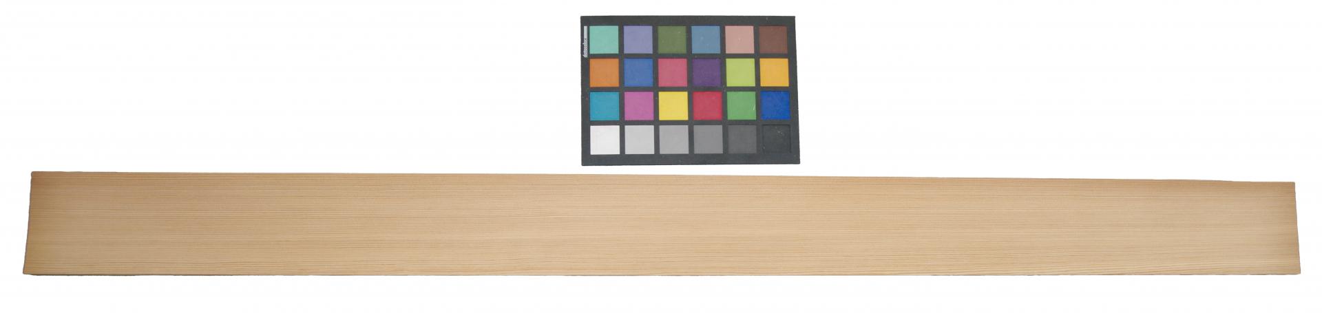 Lärche -Furnier (0,8mm) - 1,08m² (11Stk. x 115cm x 8,5cm)