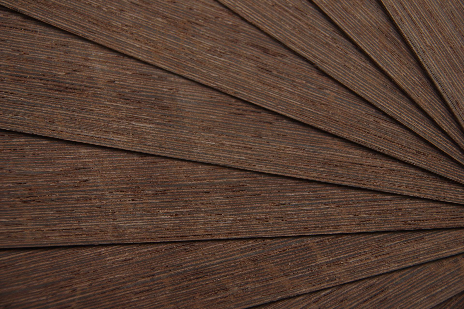 Wenge -Furnier (1,4mm) - 0,18m² (12Stk. x 23cm x 6,5cm)